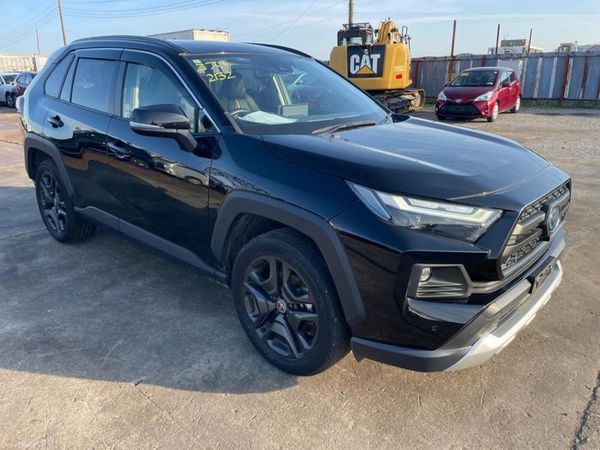Toyota RAV4 SUV, Petrol Hybrid, 2022, Black