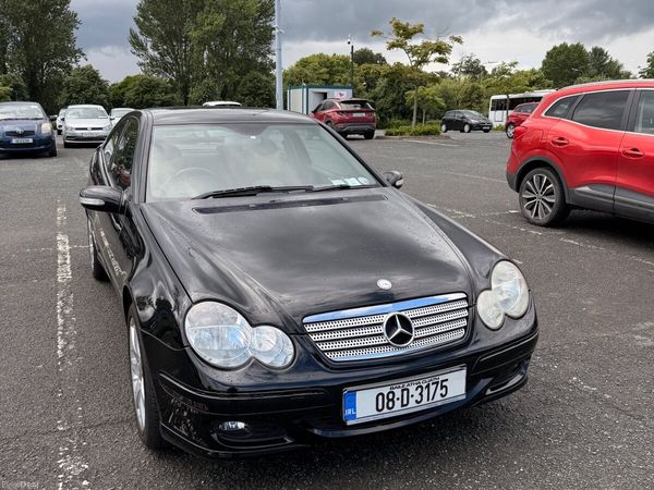Mercedes-Benz C-Class Coupe, Petrol, 2008, Black
