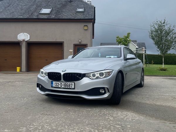 BMW 4-Series Coupe, Diesel, 2013, Silver