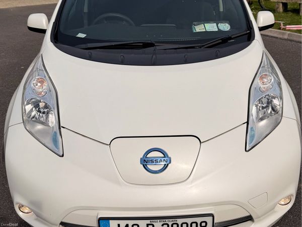 Nissan Leaf Hatchback, Electric, 2014, White