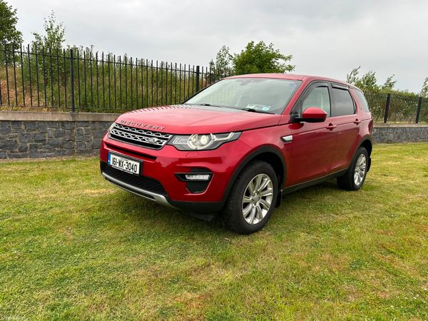 Land Rover Discovery Sport SUV, Diesel, 2016, Red