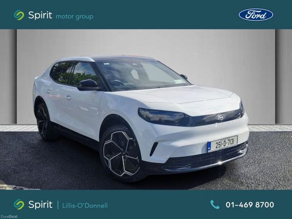 Ford Capri MPV, Electric, 2025, White