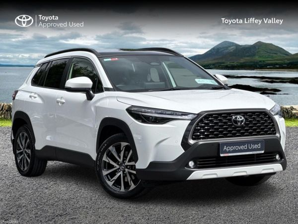 Toyota Corolla Cross SUV, Petrol Hybrid, 2025, White