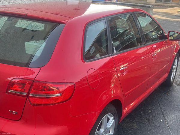 Audi A3 Hatchback, Diesel, 2012, Red