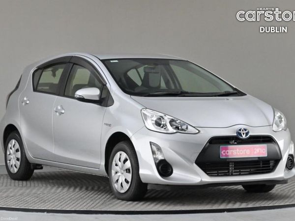 Toyota Aqua Hatchback, Petrol Hybrid, 2017, Silver
