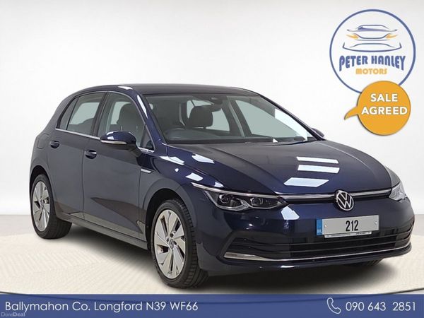 Volkswagen Golf Hatchback, Diesel, 2021, Blue