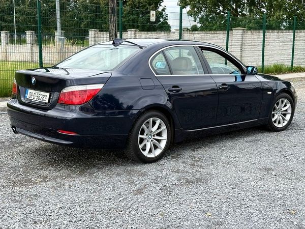 BMW 5-Series Saloon, Diesel, 2008, Blue