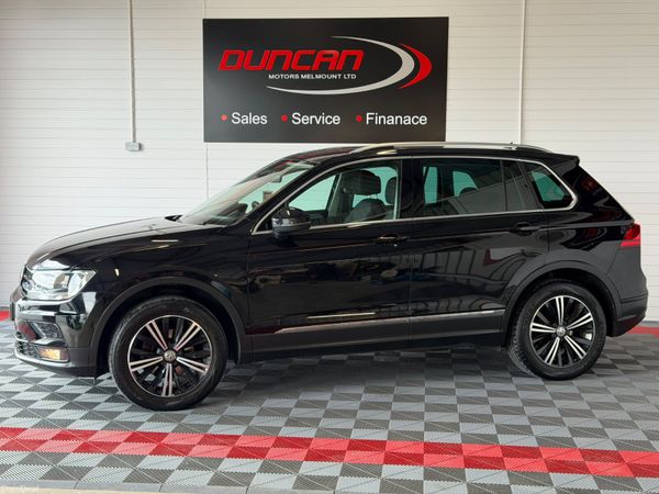 Volkswagen Tiguan SUV, Diesel, 2018, Black