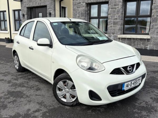 Nissan March Hatchback, Petrol, 2014, White