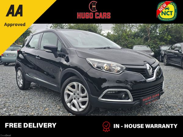 Renault Captur Hatchback, Petrol, 2016, Black