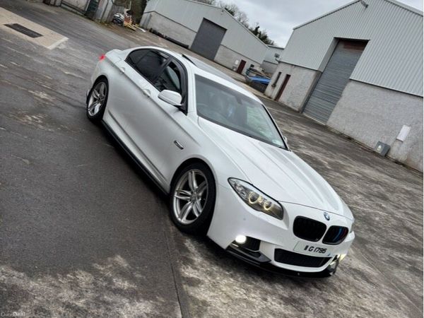 BMW 5-Series Saloon, Diesel, 2011, White