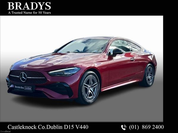 Mercedes-Benz CLE Coupe, Diesel, 2025, Red