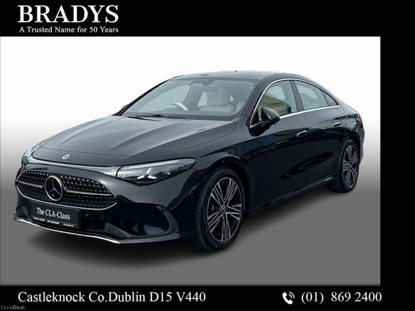 Mercedes-Benz CLA Coupe, Petrol, 2026, Black