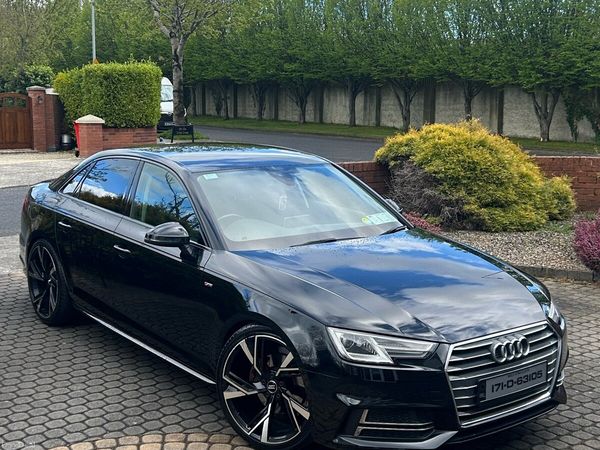 Audi A4 Saloon, Petrol, 2017, Black