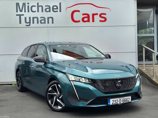 Peugeot 308 Estate, Petrol, 2023, Blue