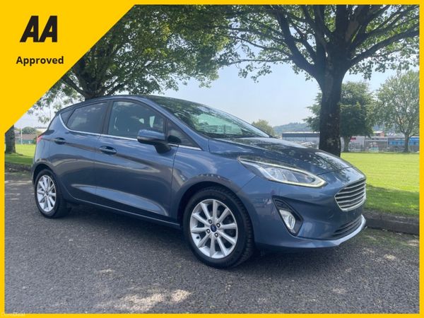 Ford Fiesta Hatchback, Petrol, 2020, Blue