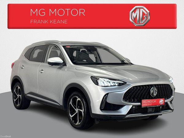 MG HS SUV, Petrol Hybrid, 2024, Silver