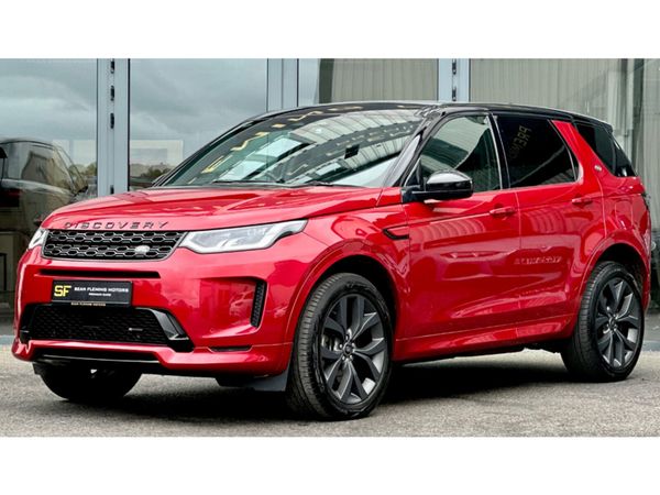 Land Rover Discovery Sport SUV, Petrol Plug-in Hybrid, 2022, Red