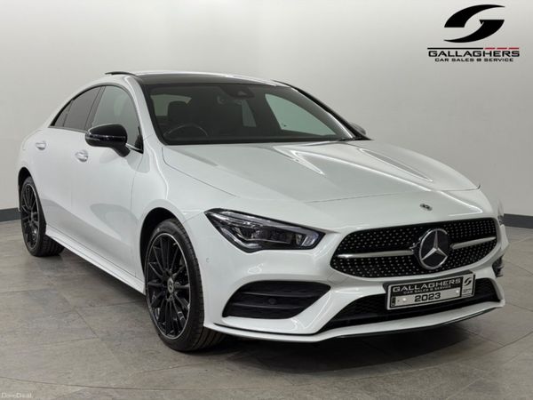 Mercedes-Benz CLA Coupe, Petrol Plug-in Hybrid, 2023, White