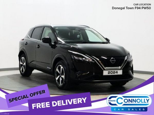 Nissan Qashqai MPV, Petrol Hybrid, 2024, Black