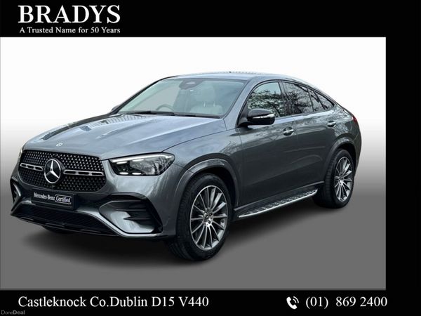 Mercedes-Benz GLE SUV, Diesel Plug-in Hybrid, 2024, Grey