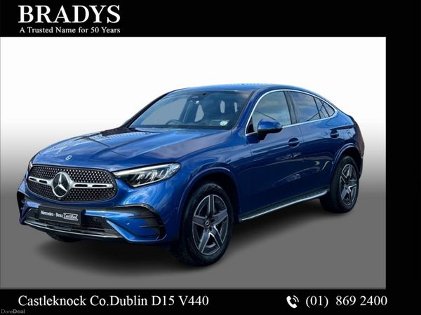 Mercedes-Benz GLC SUV, Petrol Plug-in Hybrid, 2025, Blue
