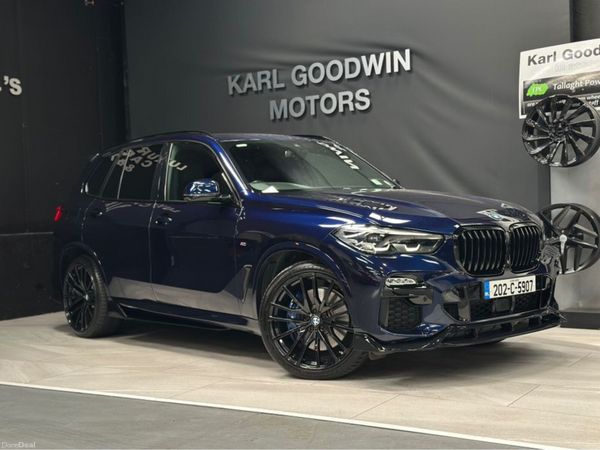BMW X5 SUV, Petrol Plug-in Hybrid, 2020, Blue