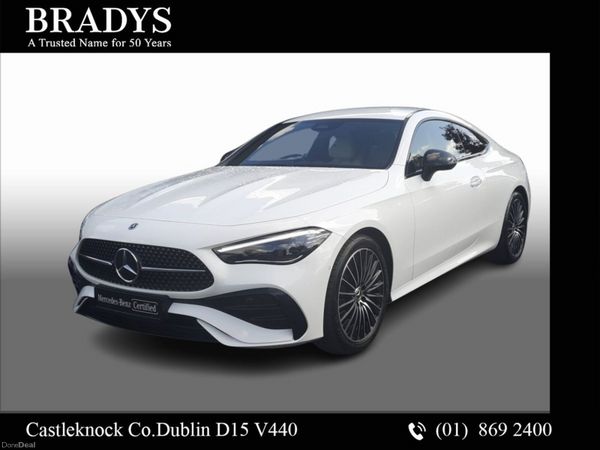 Mercedes-Benz CLE Coupe, Diesel, 2024, White