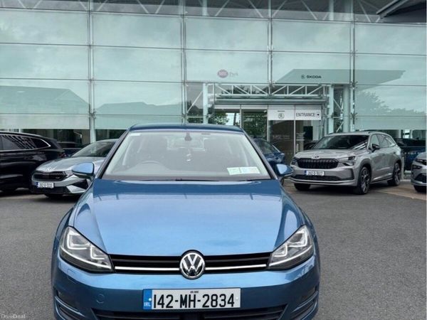 Volkswagen Golf Hatchback, Petrol, 2014, Blue
