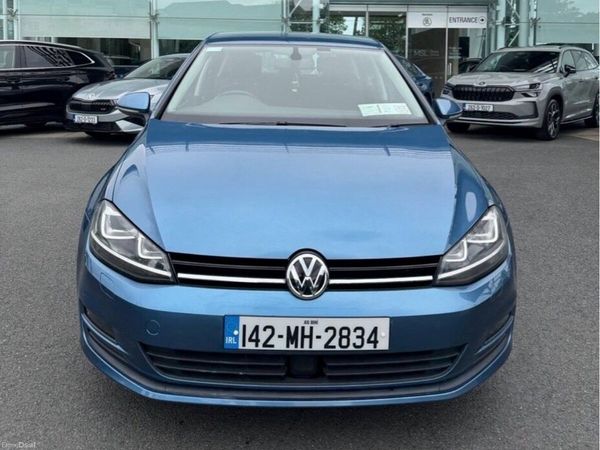 Volkswagen Golf Hatchback, Petrol, 2014, Blue