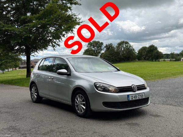 Volkswagen Golf Hatchback, Diesel, 2012, Silver