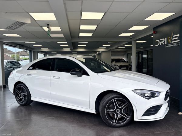 Mercedes-Benz CLA Coupe, Petrol Hybrid, 2023, White