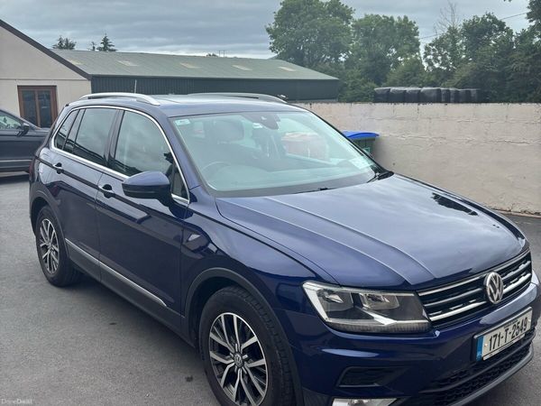 Volkswagen Tiguan SUV, Diesel, 2017, Blue