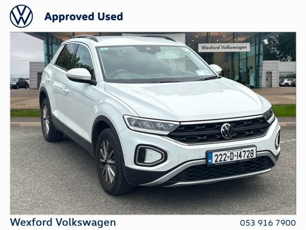 Volkswagen T-Roc SUV, Petrol, 2022, White