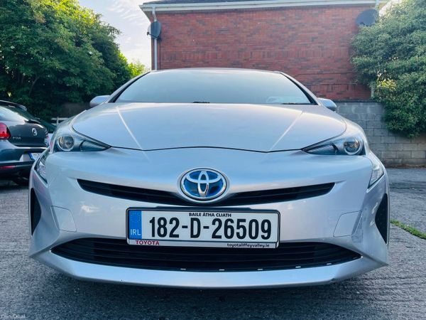 Toyota Prius Hatchback, Petrol Hybrid, 2018, Silver