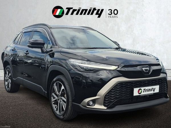 Toyota Corolla Cross SUV, Petrol Hybrid, 2024, Black