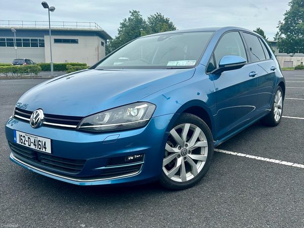 Volkswagen Golf Hatchback, Petrol, 2016, Blue