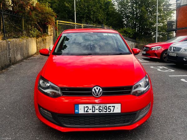 Volkswagen Polo Hatchback, Petrol, 2012, Red