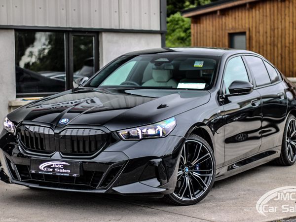 BMW 5-Series Saloon, Petrol Hybrid, 2024, Black