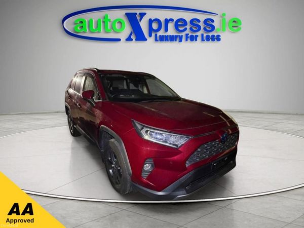 Toyota RAV4 SUV, Petrol Hybrid, 2020, Red