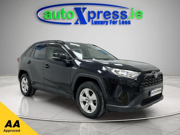 Toyota RAV4 SUV, Petrol Hybrid, 2020, Black
