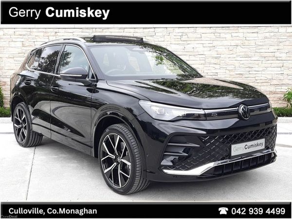 Volkswagen Tiguan SUV, Petrol Plug-in Hybrid, 2025, Black