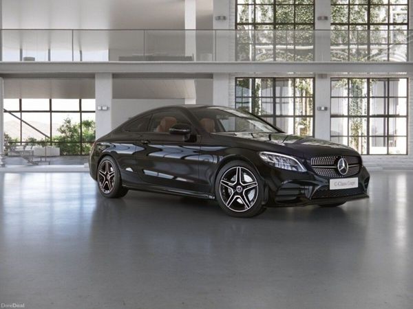 Mercedes-Benz C-Class Coupe, Diesel, 2021, Black
