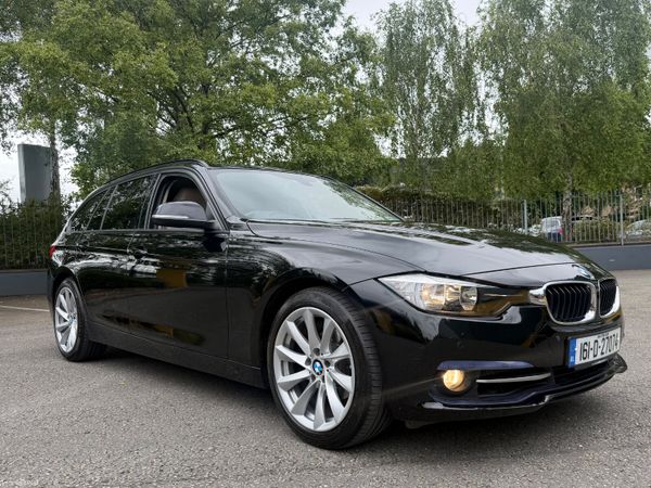 BMW 3-Series Estate, Petrol, 2016, Black