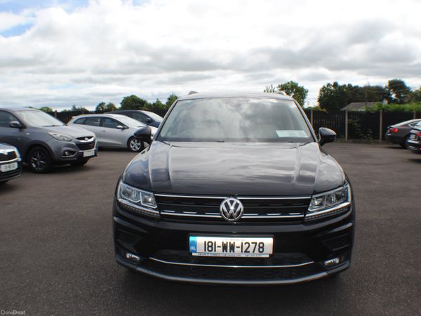 Volkswagen Tiguan SUV, Diesel, 2018, Black