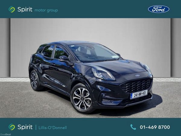 Ford Puma MPV, Petrol Hybrid, 2024, Black
