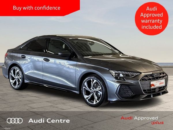 Audi A3 Saloon, Petrol, 2026, Grey