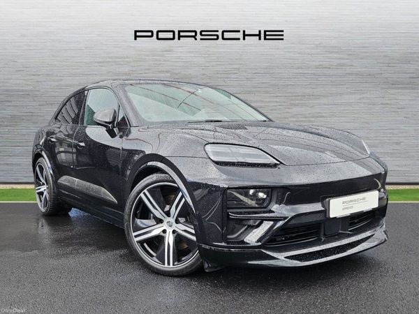 Porsche Macan SUV, Electric, 2025, Black