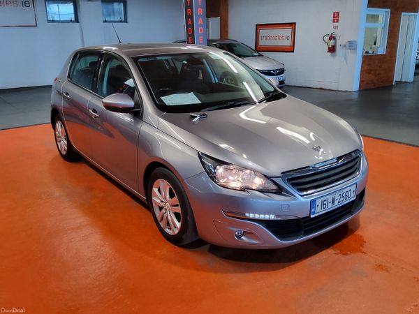 Peugeot 308 Hatchback, Diesel, 2016, Grey