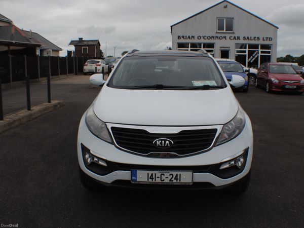 Kia Sportage SUV, Diesel, 2014, White